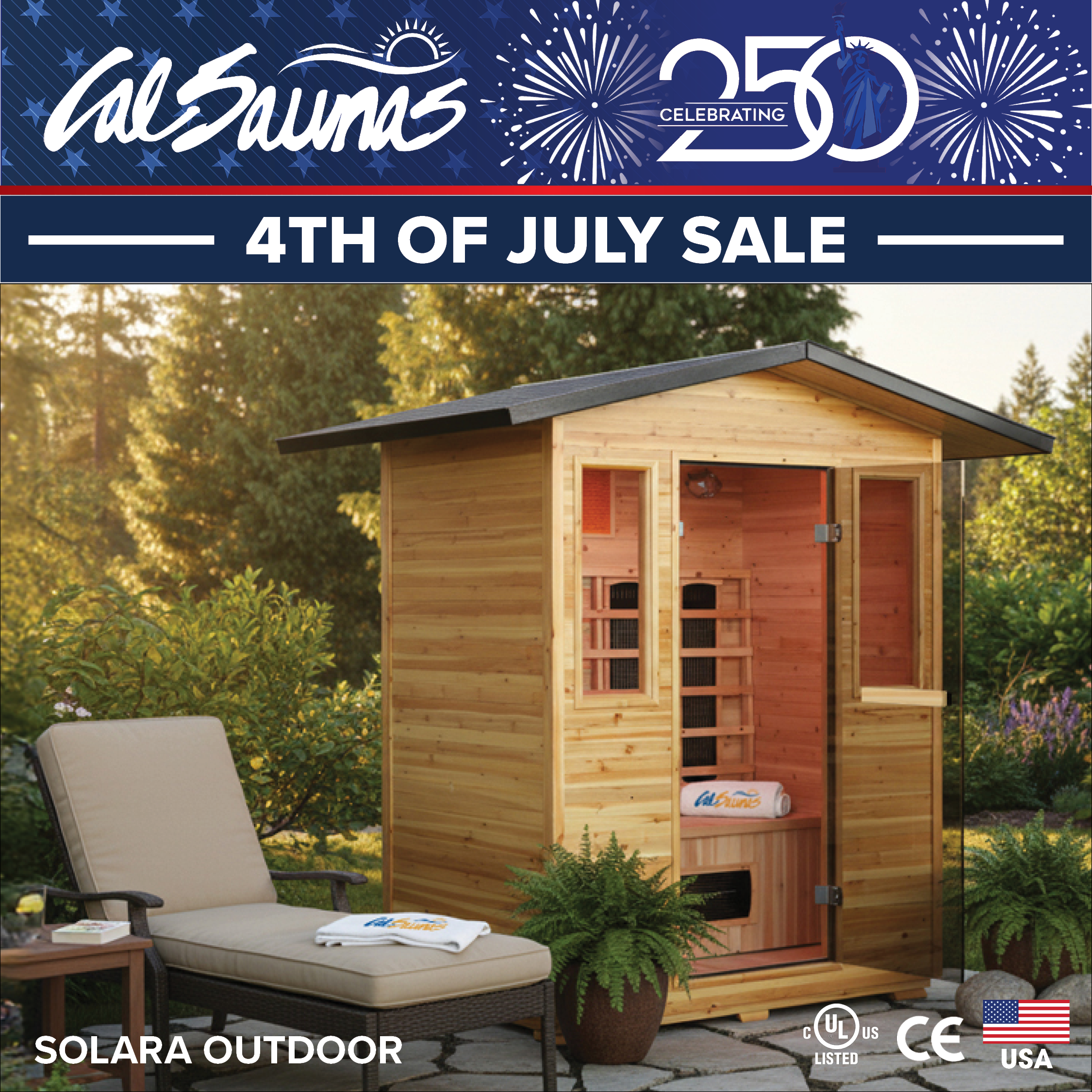 Calspas hot tub being used in a family setting - West Field